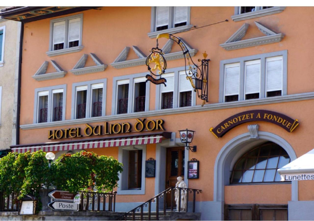 Hotel Lion D'Or Romont Kültér fotó
